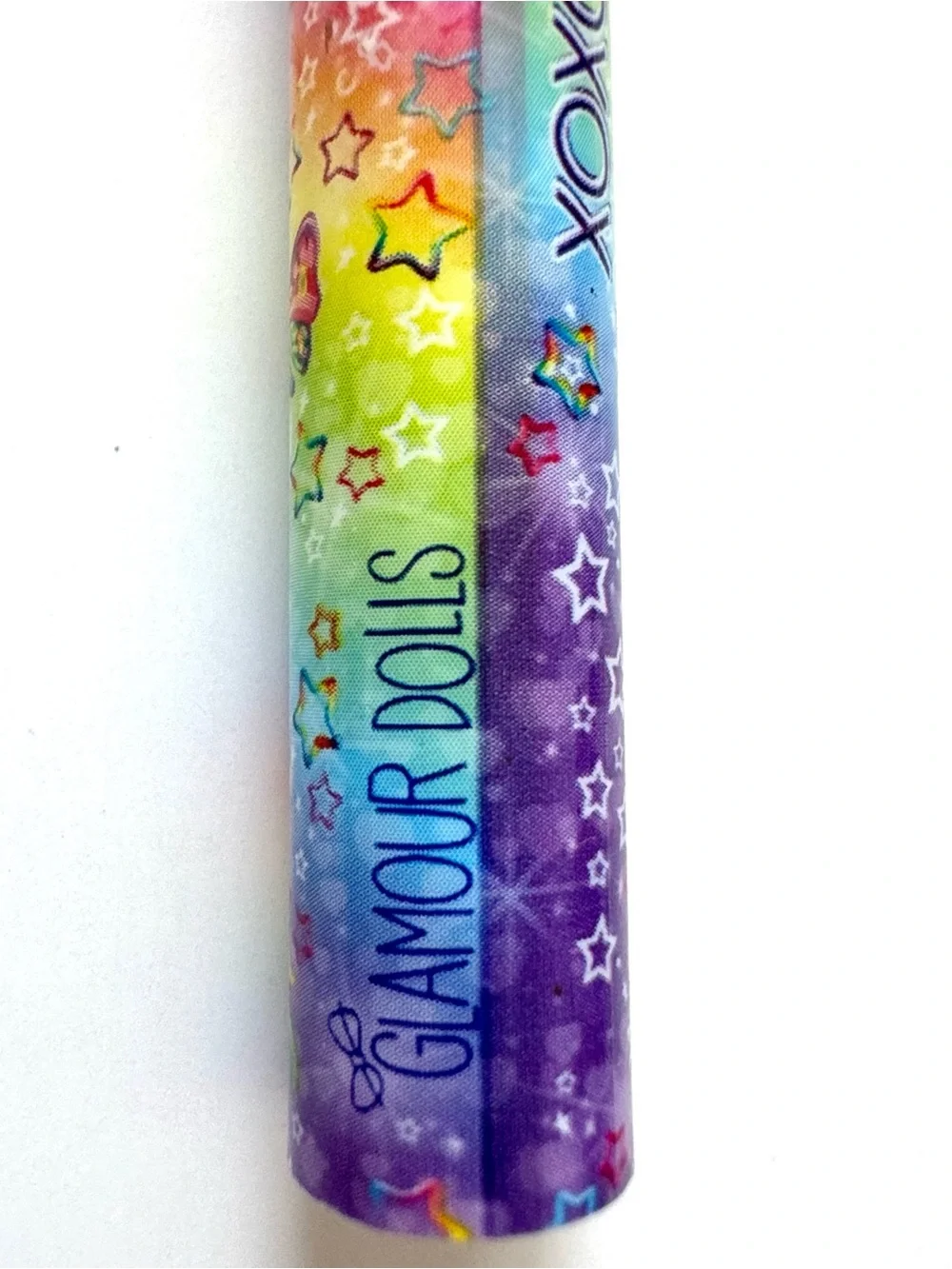 LISA FRANK Tiger Green Clipboard Storage Case & Glamour Dolls Blush Brush